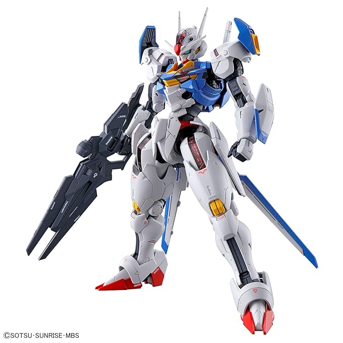 Bandai Spirits Full MECHANICS Mobile Suit Gundam Mercury Witch Gundam Aerial 1/100 Scale Color-coded Plastic Model