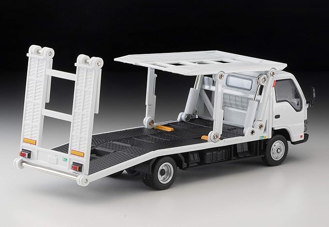 Tomica Limited Vintage Neo 1/64 LV-N191a Isuzu Elf Hanamidai Car Safety Loader Big Wide White Finished Product