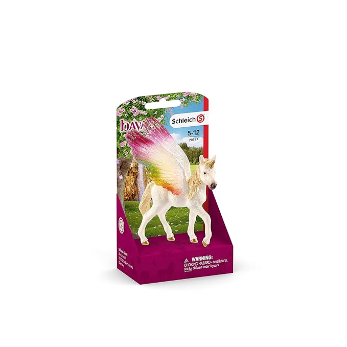 Schleich 70577 Winged Rainbow Unicorn/Foal Figure