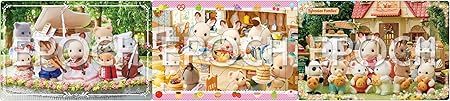 EPOCH Sylvanian Families 10/15/20 Piece Puzzle for Kids, 24-187 ST Mark Certified, Includes Storage Bag, 4 Years Old and Up