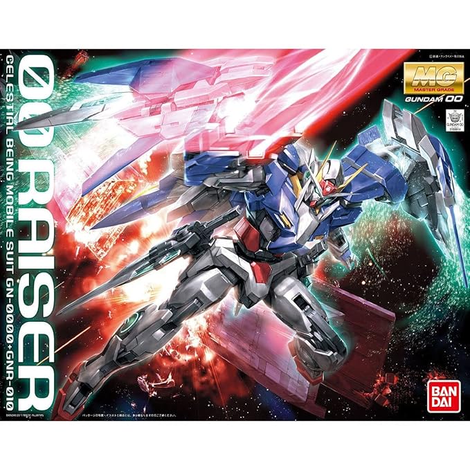 MG Mobile Suit Gundam 00 Double O 1/100 Scale Color Coded Plastic Model 166707