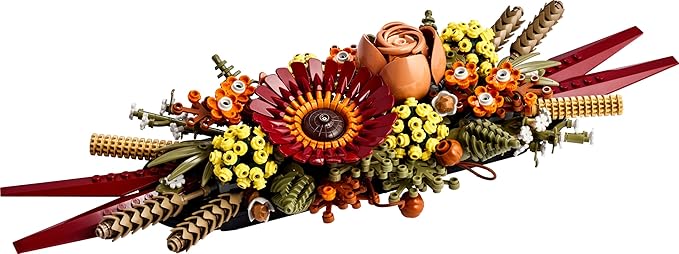 LEGO Icons Dried Flower Centrepiece 10314 Building Kit (812 Pieces)|Multicolor