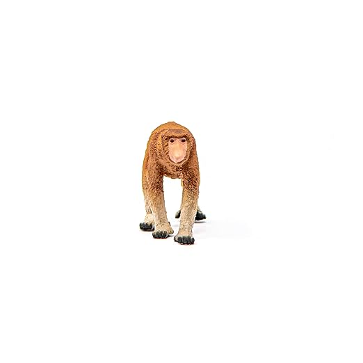 Schleich Wild Life, Animal Figurine, Animal Toys for Boys and Girls 3-8 Years Old, Proboscis Monkey