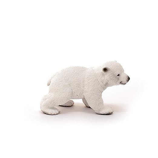 Schleich Walking Polar Bear Cub Toy Figure