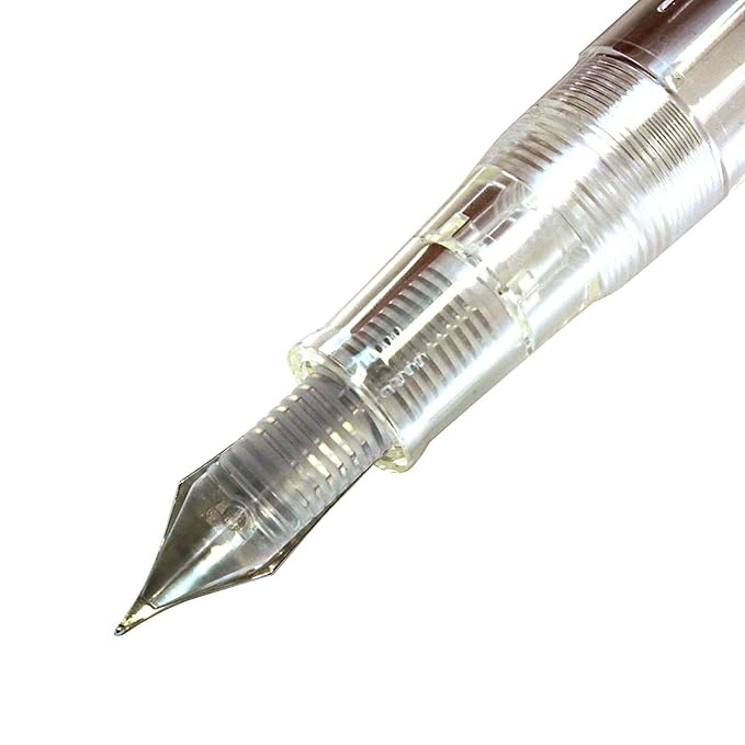 Sailor Junior Skeleton Demonstrator Nickle Chrome Platedmf Nib Fountain PEN