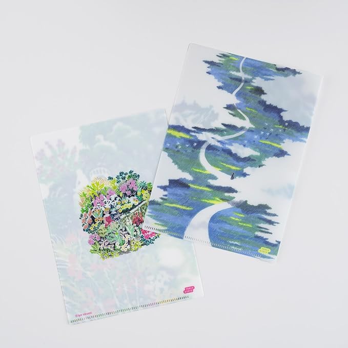 Hobonichi Notebook Iyo Okumi Clear File Iyo Okumi Cousin Size (Set of 2) Notebook Accessory
