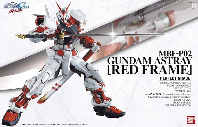 Bandai Hobby - Gundam SEED Astray - Gundam Astray Red Frame, Bandai PG