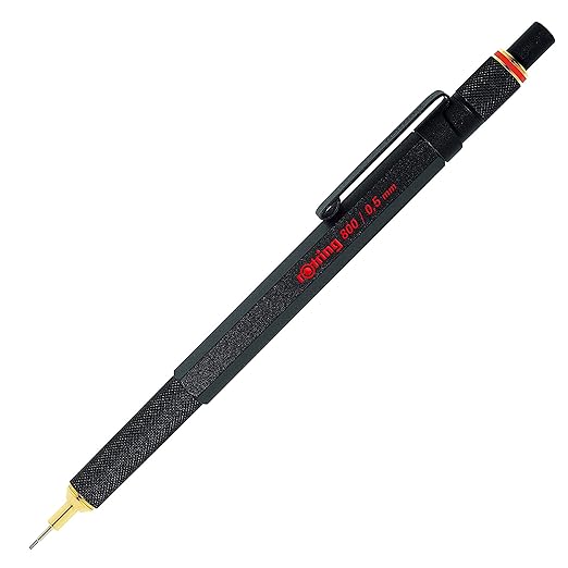 Rotring, Mechanical Pencil - 800+ Hybrid Stylus  Black (0.5 MM)