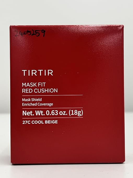 TIRTIR RED CUSHION 27C Mask Fit Cushion, 18 g