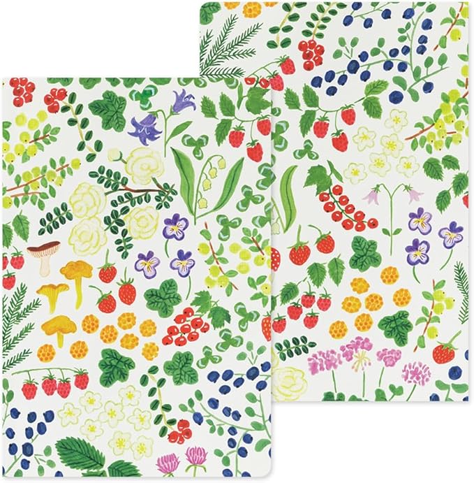 Midori Notebook Loose Log Scandinavian Pattern B6 1535 4006