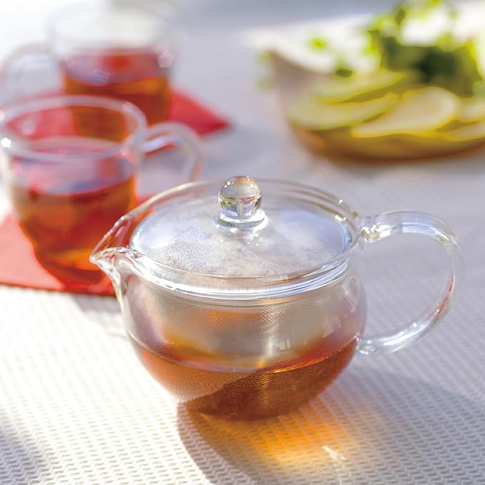 Hario Cha Kyusu Maru Tea Pot, 300ml, Glass