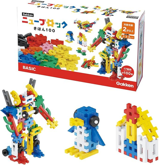 Gakken Sta:Ful, Gakken New Block 83721 Kinkon 100 (Recommended Age: 2 years and up)