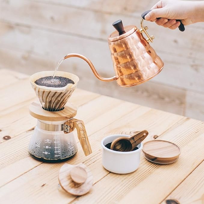 Buono Hot Coffee Brew Drip Kettle Copper 700 ml