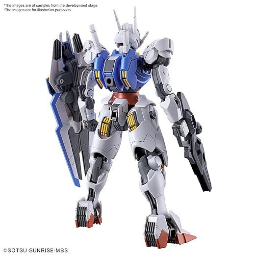 Bandai Spirits Hg Mobile Suit Gundam Mercury Witch Gundam Aerial 1/144 Scale Color-Coded Plastic Model (White)