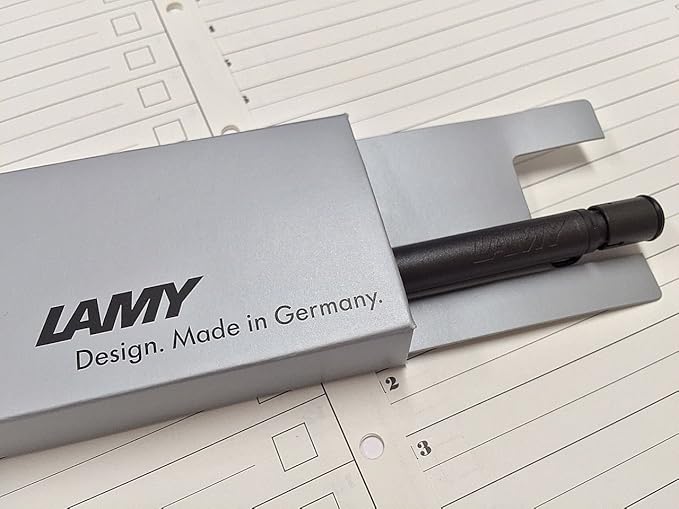 LAMY L117 Safari Mechanical Pencil, 0.2 inch (0.5 mm), Black