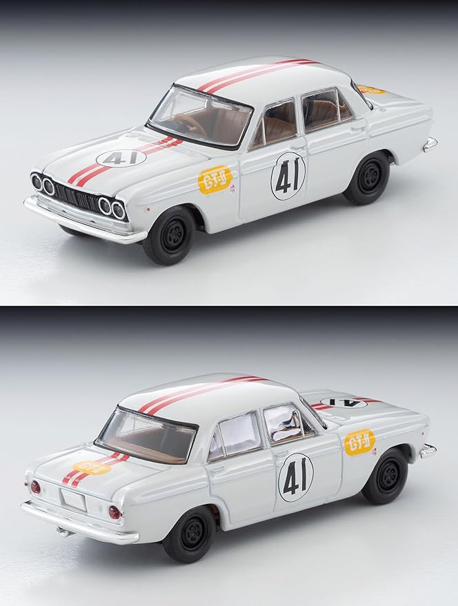 Tomytec 332879 Tomica Limited Vintage LV-213b Prince Skyline GT 2nd Japan Grand Prix #41 White Finished Product