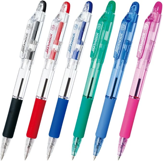 Zebra Oil-based Ballpoint Pen Jim Knock 0.7 Red 10 pcs B-KRB-100-R