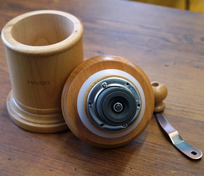 Hario | Japan Hand Ground Coffee Mill Column | Grinder | Natural Wood