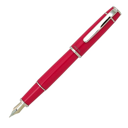 Pilot Prera Medium-Nib Fountain Pen, Brown Body (FPR-3SR-BN-M)