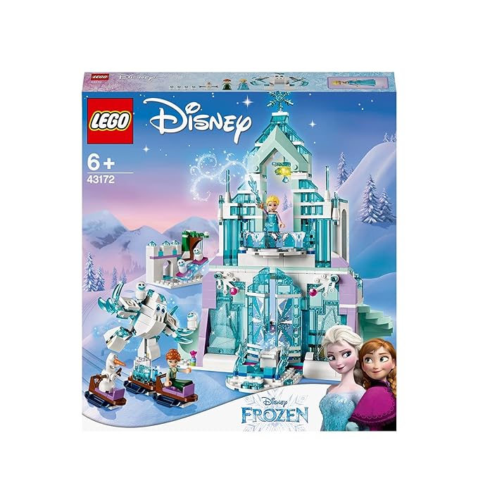 LEGO 43172 Elsa's Magical Ice Palace Multicolor (701 Pieces)