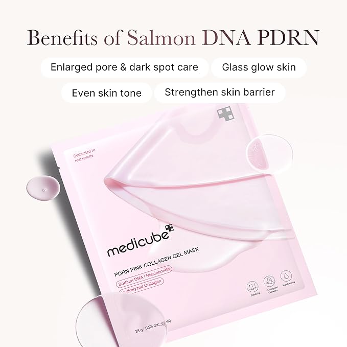 Medicube Salmon DNA PDRN Pink Collagen Jelly Mask pack of 1