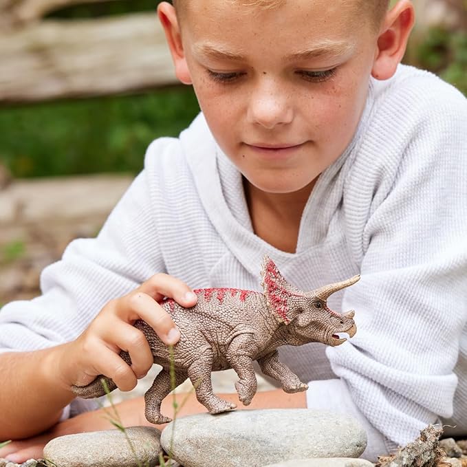 Schleich Triceratops Toy Figurine
