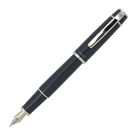 Pilot Prera Medium-Nib Fountain Pen, Brown Body (FPR-3SR-BN-M)
