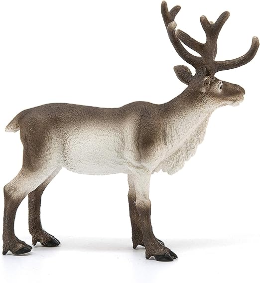 Schleich Wild Life, Animal Figurine, Animal Toys for Boys and Girls 3-8 Years Old, Reindeer