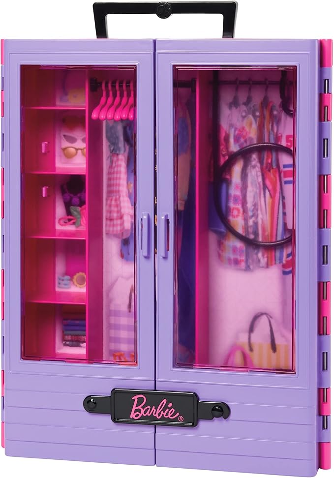 Barbie and Purple Closet Coordinating Doll & Fashion Set, Barbie Doll