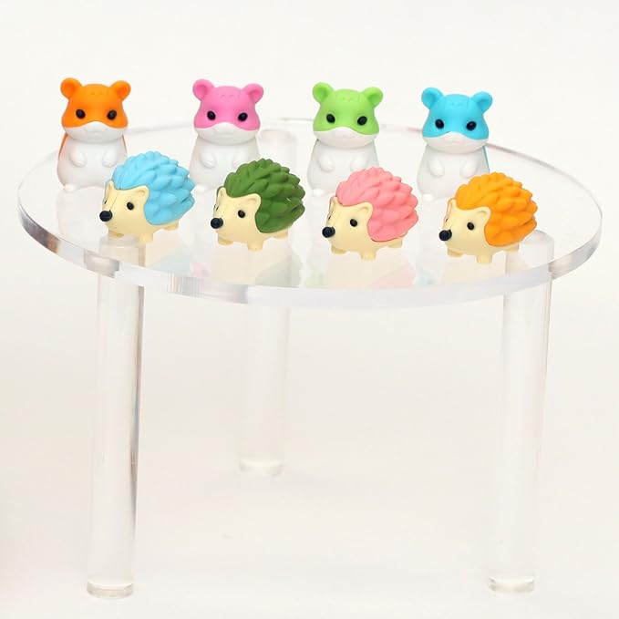 Iwako Hamster and Hedgehog Erasers, Pack of 60, SCERHAM001