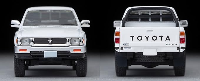 Tomica Limited Vintage Neo 1/64 LV-N256b Toyota Hilux 4WD Pickup Double Cab SSR White 91 Finished Item 324645
