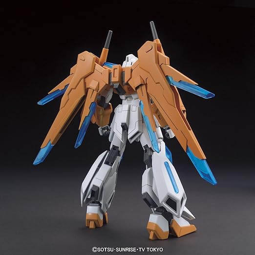 Bandai HGBF Gundam Build Fighters Try Scramble Gundam Color-Coded Pre-Plastic 1/144 Model Kit