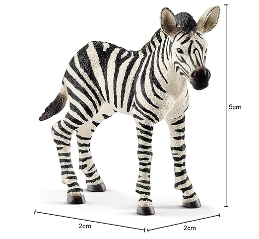 Schleich 14811 Zebra Foal Toy Figure