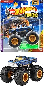 Hot Wheels JGR08 Monster Truck 1:64 Bigfoot Vehicle Toy Mini Car 3 Years Old Blue