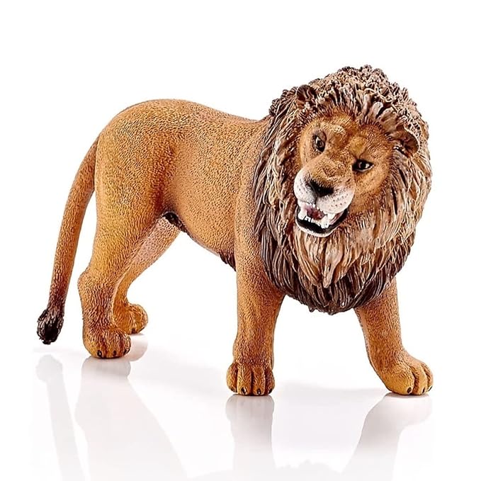 Scheich Lion Roaring, Multi Color, 10.7 x 4.6 x 6.6 Centimeters