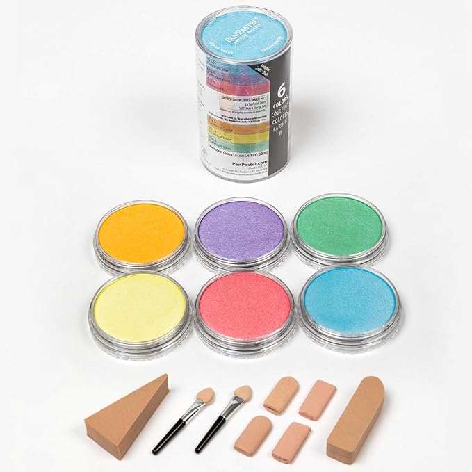 PanPastel 30062 Pearl Color 6 Color Set 318357