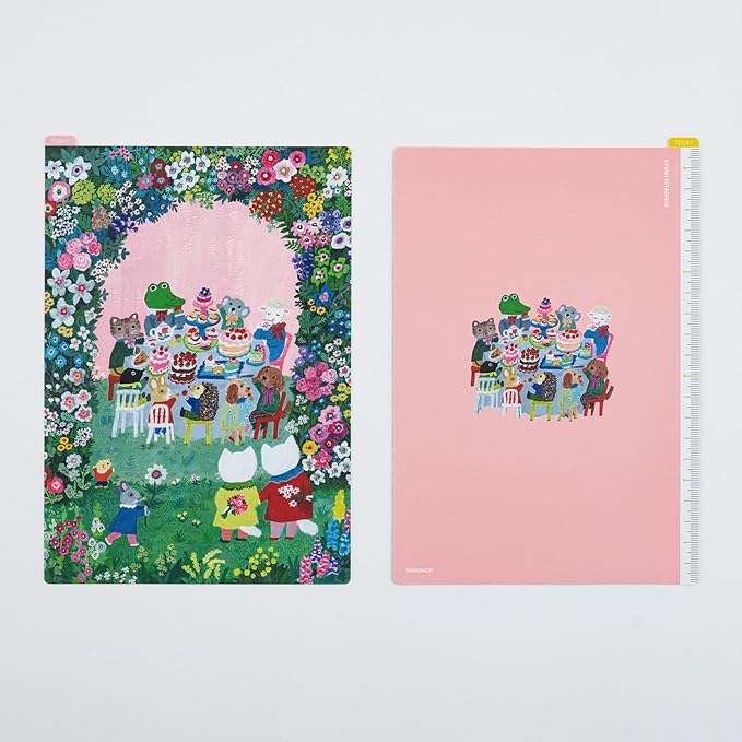 Hobonichi Yumi Kitagishi/Almost Hinichi aji, in the garden, For Cousin Size, Notebook Accessory