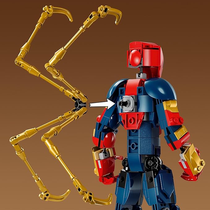 LEGO Super Heroes Marvel Iron Spider-Man Construction Figure 76298(303 Pieces)