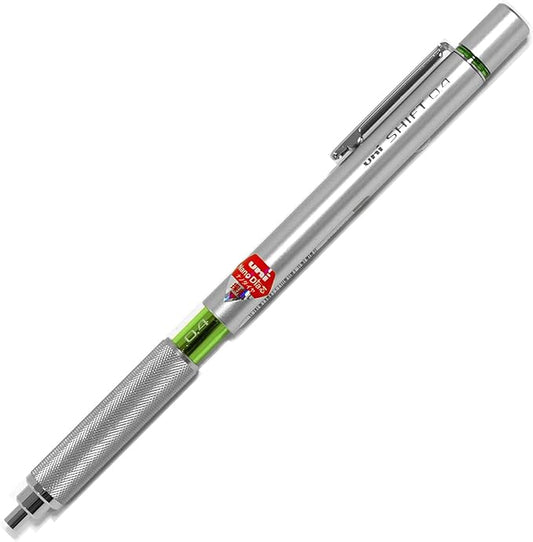 Uni Mitsubishi Pencil Mechanical Pencil Shift 0.4 Drafting Silver M41010.26