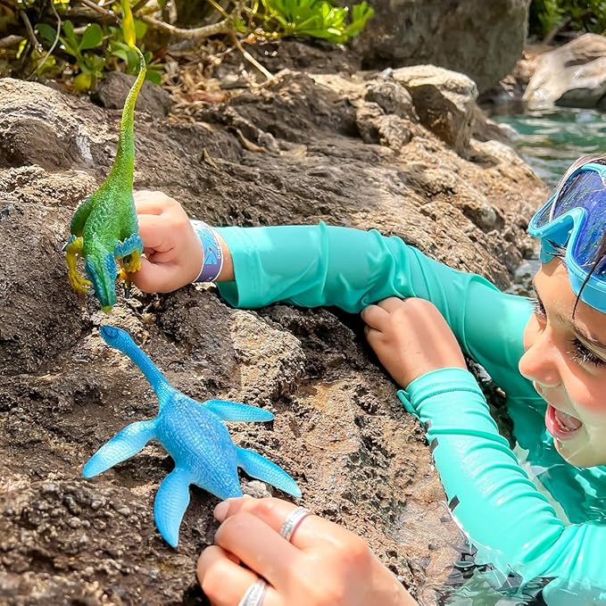 Schleich Dinosaurs Plesiosaurus Educational Figurine for Kids Ages 4-12