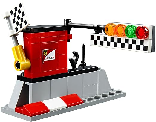 LEGO Speed Champions Scuderia Ferrari SF16-H Building Blocks Car For Kids 7 to 14 Years (184 Pcs) 75879 (Multi Color)