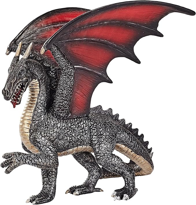 Mojo Fun 387215 Steel Dragon - Fantasy Figurine / Toy Figure