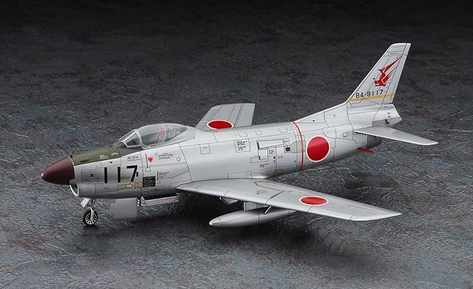 Hasegawa 1/72 Air Self-Defense Force F-86D Saber Dog Plastic Model E49