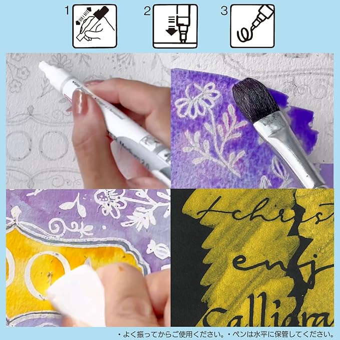 Kuretake PMW-10 Pen ZIG Masking Writer Marker FINE 0.04 inch