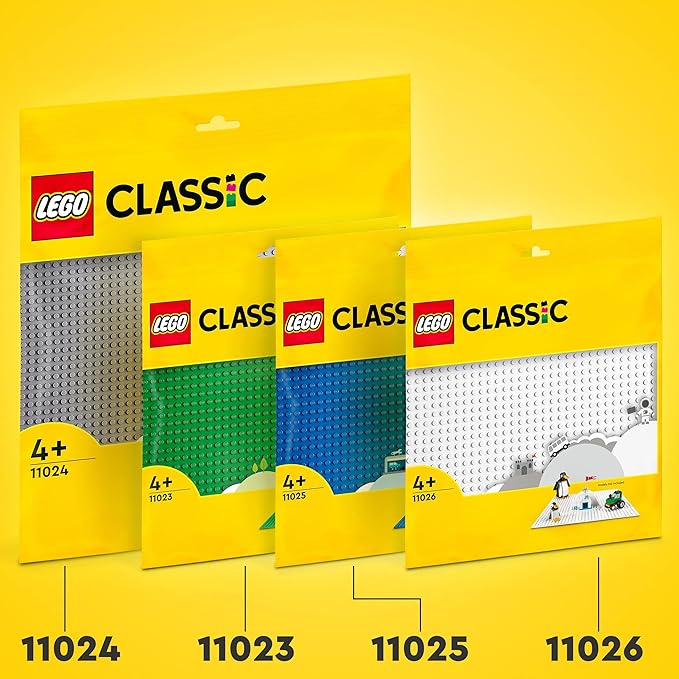 LEGO Classic Green Baseplate 11023 Building Kit for Kids (1 Piece)