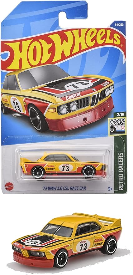 Hot Wheels Basic Car '73 BMW 3.0 CLS Race Car HHD83