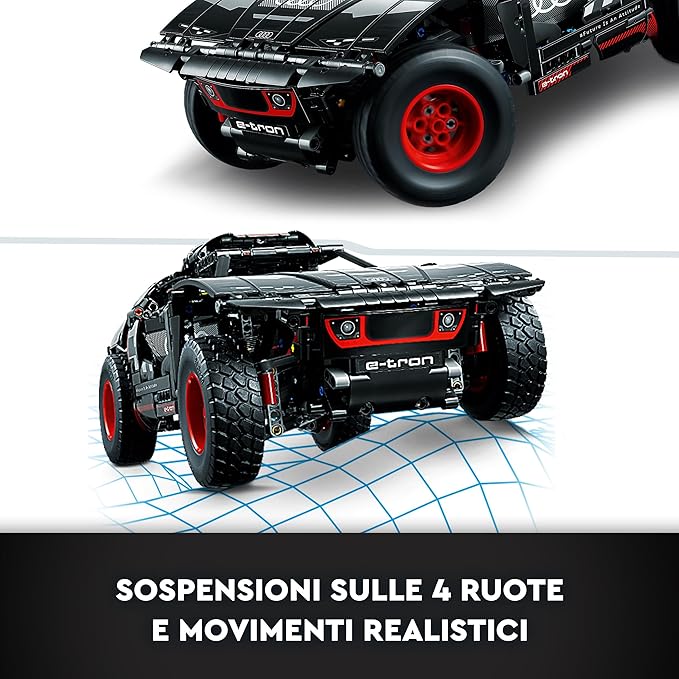 LEGO Audi Rs Q E-Tron (914 Pieces),Multicolor