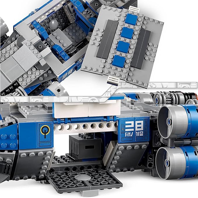 LEGO 75293 Star Wars Resistance I-TS Transport Shuttle Toy with Rebels Figures, Disney World Building Set