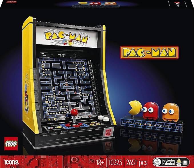 Lego Icons 10323 Pac-Man Arcade, Multicolor