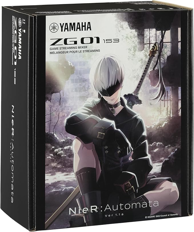 Yamaha ZG01 153B Game Streaming Audio Mixer NieR:
